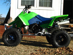 KXF250 four wheeler