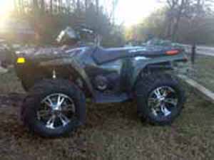 Sportsman four wheeler