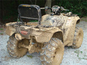 TRX500 four wheeler