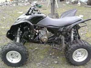 TRX700 four wheeler