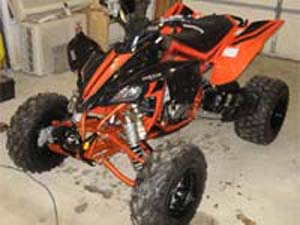 YFZ450 four wheeler