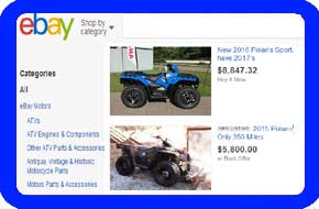 used ATP four wheeler parts