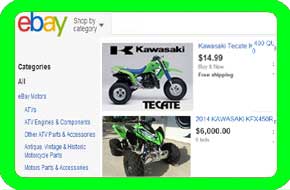 used KLT110 three wheeler parts