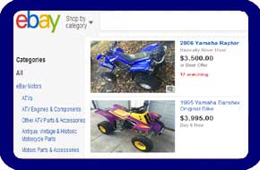 used Moto-4 four wheeler parts